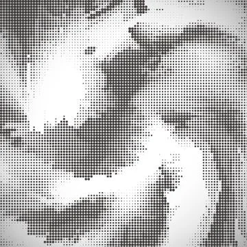 Abstract halftone pattern Stock Illustration