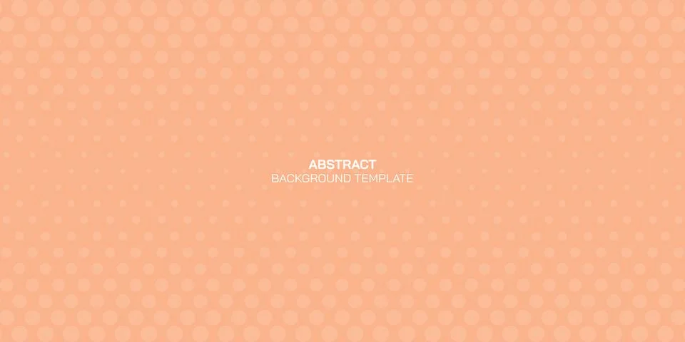 Abstract halftone pattern peach fuzz background vector illustration. Stock Illustration