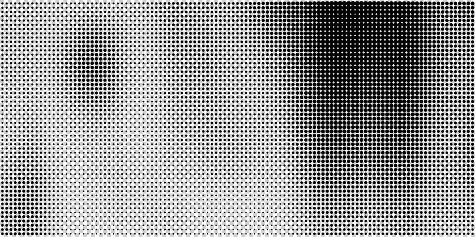 Abstract halftone pattern with square grid texture and black and white geometric Illustrazione stock