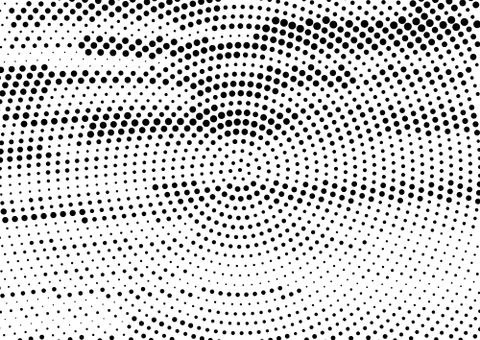 Abstract halftone pattern texture. Vector modern background for posters, si.. Stock Illustration
