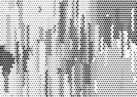 Abstract halftone pattern texture. Vector modern background for posters, si.. Illustrazione stock