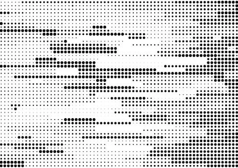 Abstract halftone pattern texture. Vector modern background for posters, si.. Stock Illustration