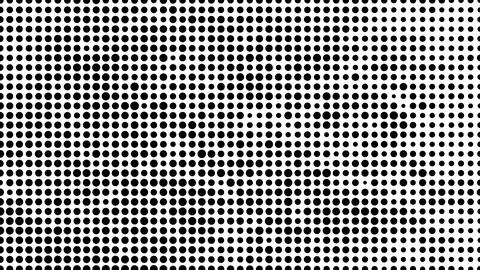 Abstract halftone pattern with varying dot sizes forming a textured backgroun Stock Illustration
