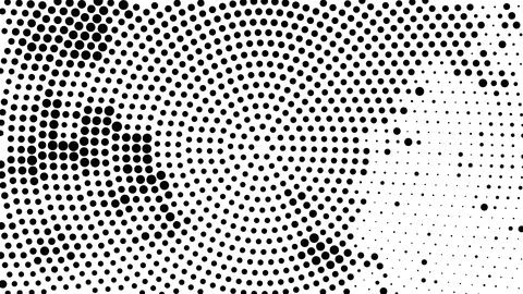 Abstract halftone pattern vector background design with black dots creating.. Stock Illustration
