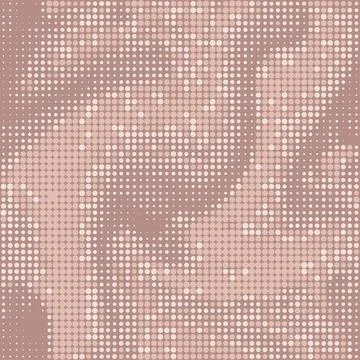 Abstract halftone pink gradient background. Vector Stock Illustration