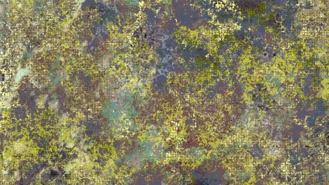 Abstract halftone rusy grunge texture animation, distressed background pattern Stock Footage 331754316