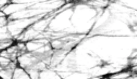 Abstract halftone texture with black and white dotted pattern and geometric Stock Illustration
