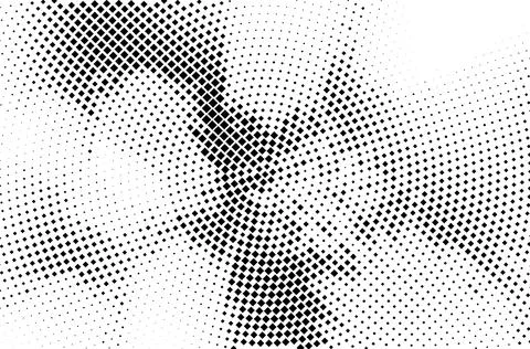 Abstract halftone vector background, metallic dot pattern texture Stock Illustration