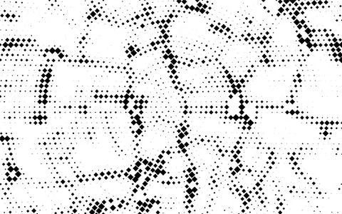 Abstract halftone vector background, metallic dot pattern texture Stock Illustration