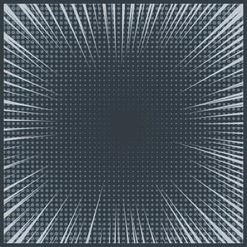 Abstract halftone vector square background Stock Illustration