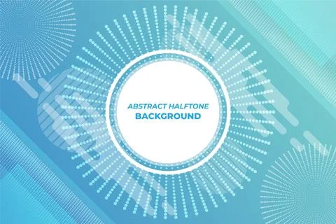 Abstract halftone wallpaper Stock Illustration