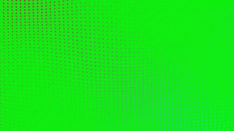 Abstract Halftone Wave Matrix Green Screen Motion Loop Stock Footage 341723667
