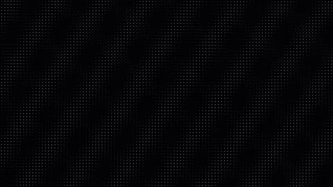 Abstract halftone wave pattern of white dots on black background Stock Footage 335875866