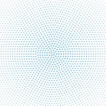 Abstract halftone wavy dotted backdrop design.Pop art template, texture. Stock Illustration