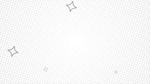 Abstract halftone white background animation with stars. Loop animation Stock Footage 317411957