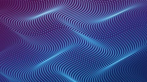 Abstract halftonedot  wave effect background , gradient graphics, Stock Illustration
