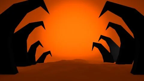 Abstract halloween background Stock Illustration