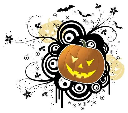 Abstract halloween background Stock Illustration