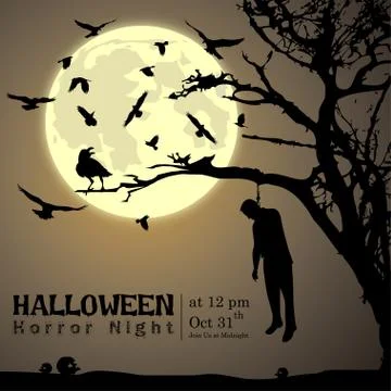 Abstract of Halloween Stock Illustration