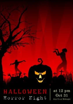 Abstract of Halloween Stock Illustration