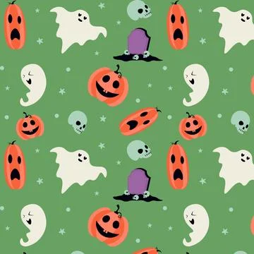 Abstract halloween pattern design background. Vector. Stock Illustration