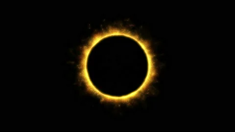 Abstract halo light Stock Footage 88454911