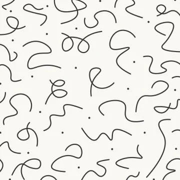 Abstract hand drawing design of pattern minimal artwork background. Stock Illustration