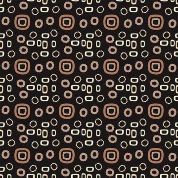 Abstract hand drawing shape pattern Stock Illustration