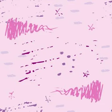 Abstract hand-drawn background with marker strokes and doodles. Stock Illustration