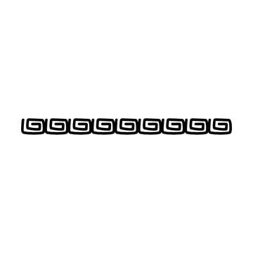 Abstract hand drawn border line vintage doodle art vector scribble brush 스톡 일러스트