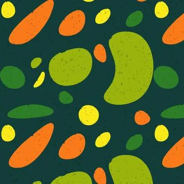 Abstract hand drawn brush pattern background. Stock Illustration