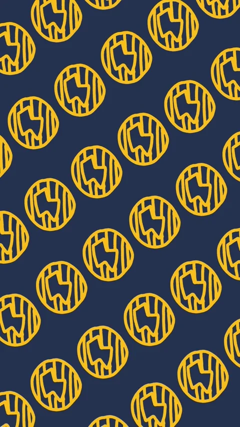 Abstract hand-drawn electrical design icon seamless pattern background animation Stock Footage 339042436