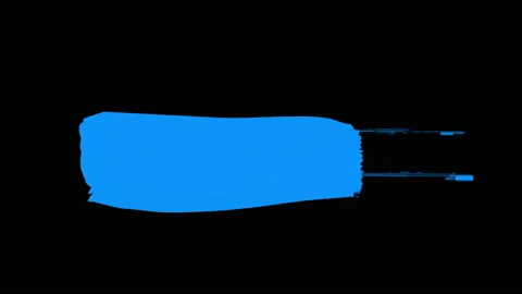 Abstract hand drawn elements grunge brush strokes. Underline and border design. Stock Footage 162297171