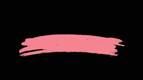 Abstract hand drawn elements grunge brush strokes. Underline and border design. Stock Footage 162297261