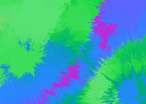 Abstract hand drawn neon gradient illustration background wallpaper Stock Illustration