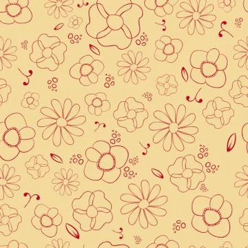 Abstract hand-drawn pattern. Stock-Illustration