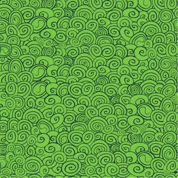 Abstract hand-drawn pattern. Stock Illustration