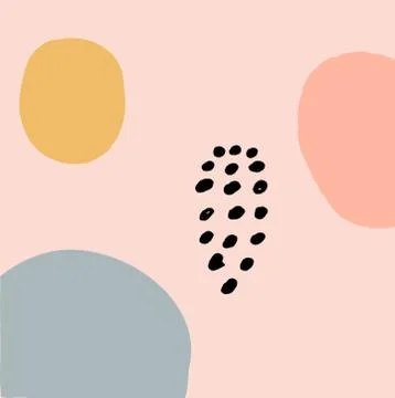 Abstract hand drawn pattern Stock Illustration