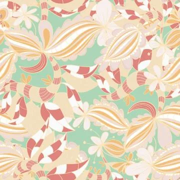 Abstract hand-drawn pattern. seamless doodle taxture Stock Illustration