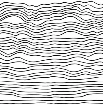 Abstract hand drawn seamless pattern Illustrazione stock