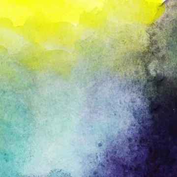 Abstract hand drawn watercolor background,vector illustration, stain watercol Stock Illustration