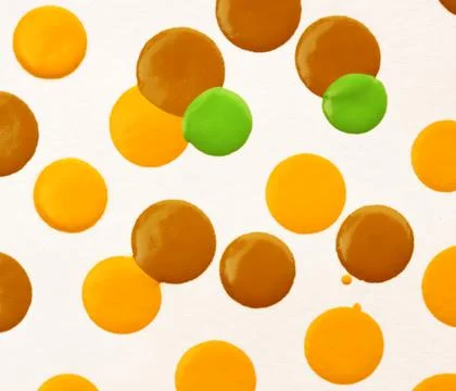ABSTRACT HAND PAINTED COLOUR Foto stock
