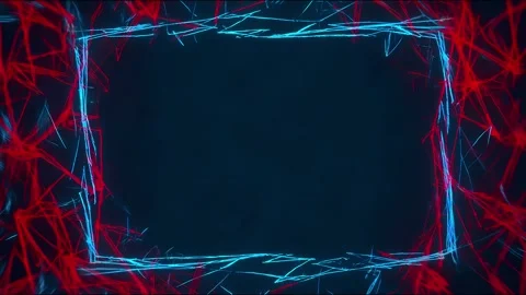 Abstract handdrawn animation in stopmotion with seamless loop Stock Footage 315347787