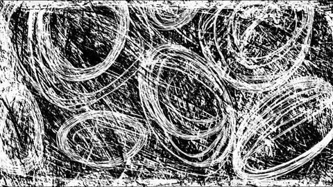 Abstract handdrawn stopmotion animation with seamless loops Stock Footage 315347662