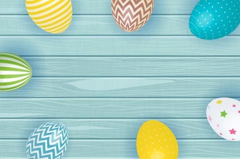Abstract Happy Easter Background  Illustration Stock Illustration