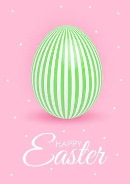 Abstract Happy Easter Template Holiday Background Vector Illustration Illustrazione stock