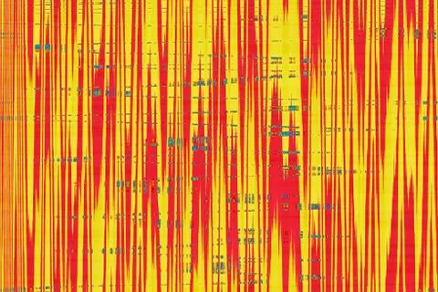 Abstract hard wave multi-colored texture background illustration Stock Photos