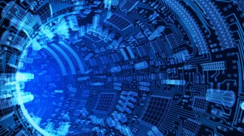 Abstract Hardware tunnel. Stock Footage 11357575