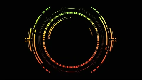 Abstract Headphones Stock Footage 168428008