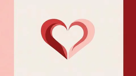 Abstract heart design Stock Illustration